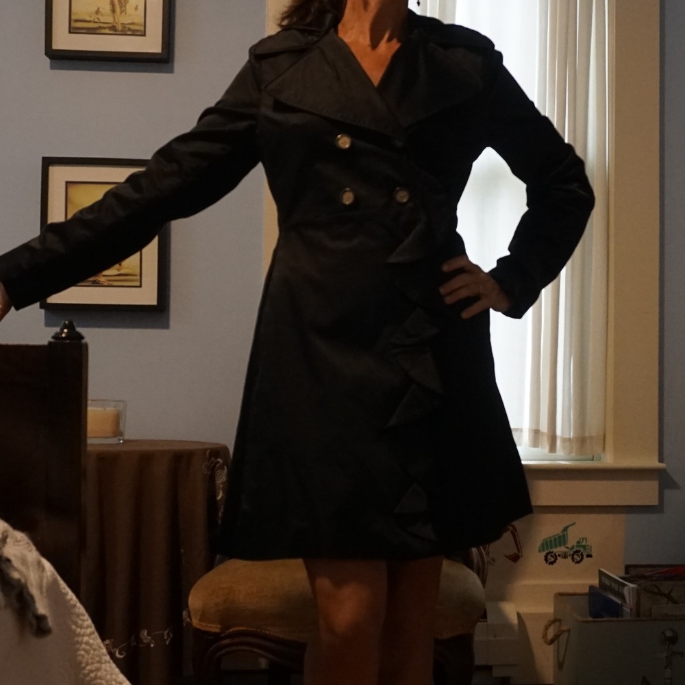 Fall/ Spring weight dress trench coat